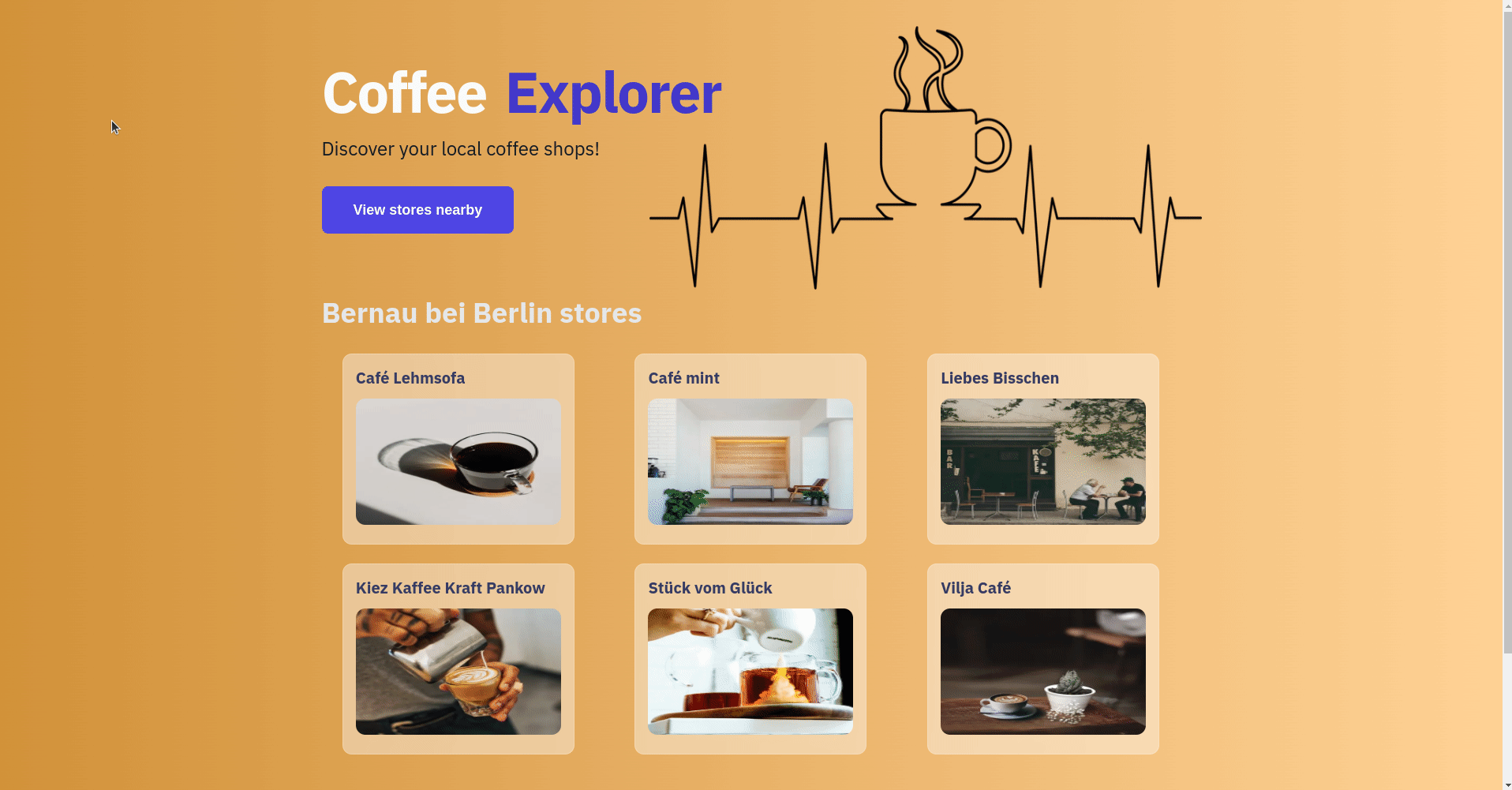 Coffee Explorer NextJS Project